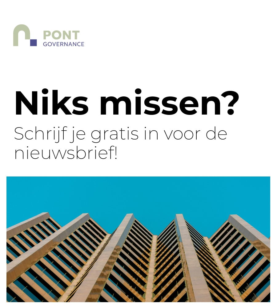 Aanmelden nieuwsbrief PONT Governance