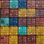 stack of cargo trailer