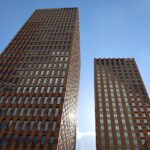 brown concrete buildings